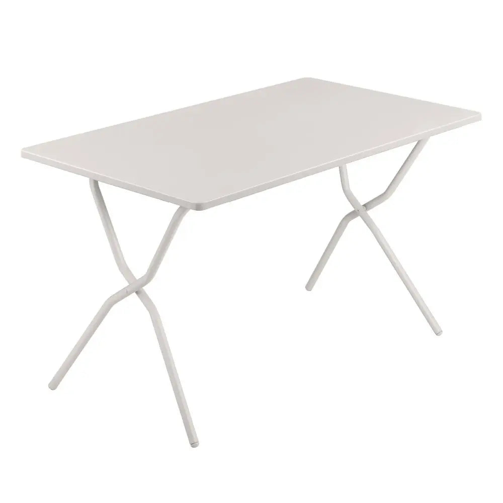 Table rectangle Balcony Acier Beige Seigle