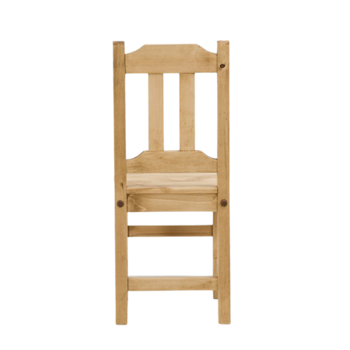 Chaise en bois massif