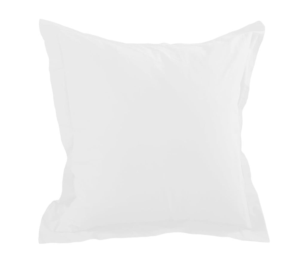 Taie d'oreiller 65 x 65 cm blanche