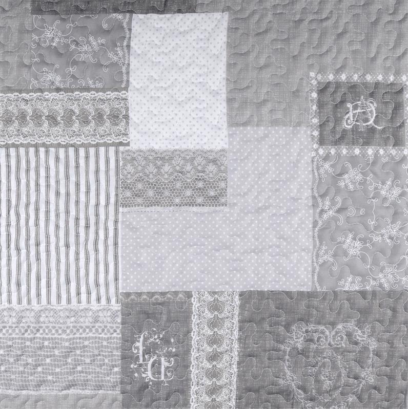 Boutis Arkansas gris 240 x 220 cm