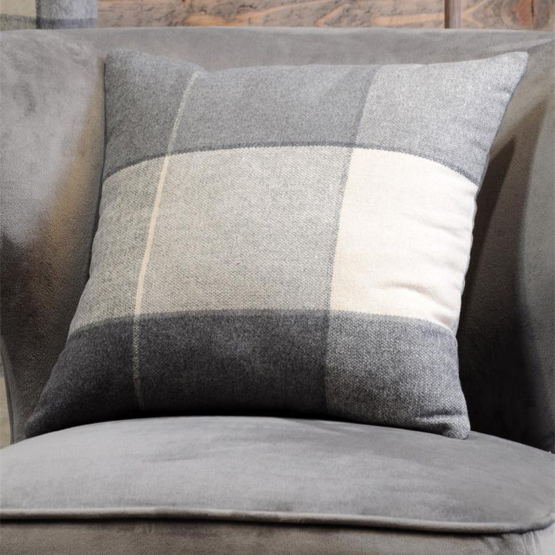 Coussin Courchevel Gris 40x40cm