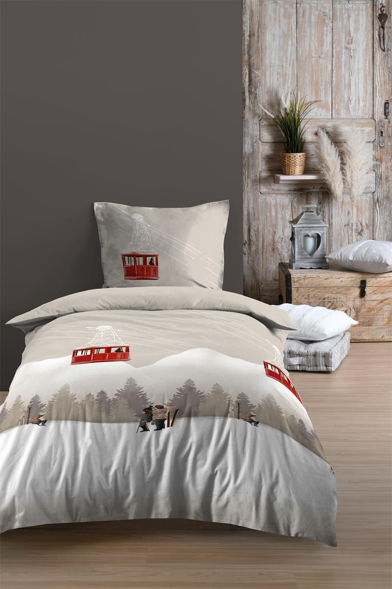 Housse de couette 140 x 200 cm Apremont Naturel