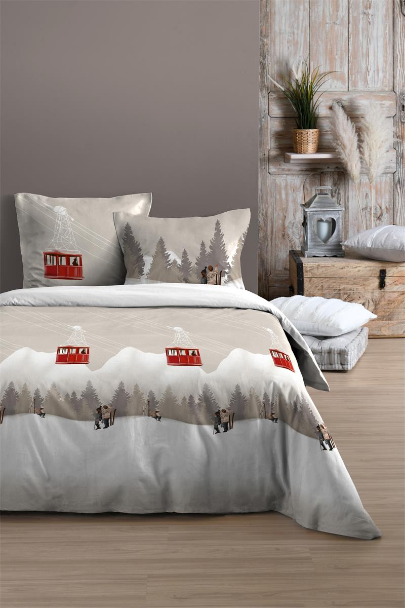 Housse de couette 260 x 240 cm Apremont Naturel