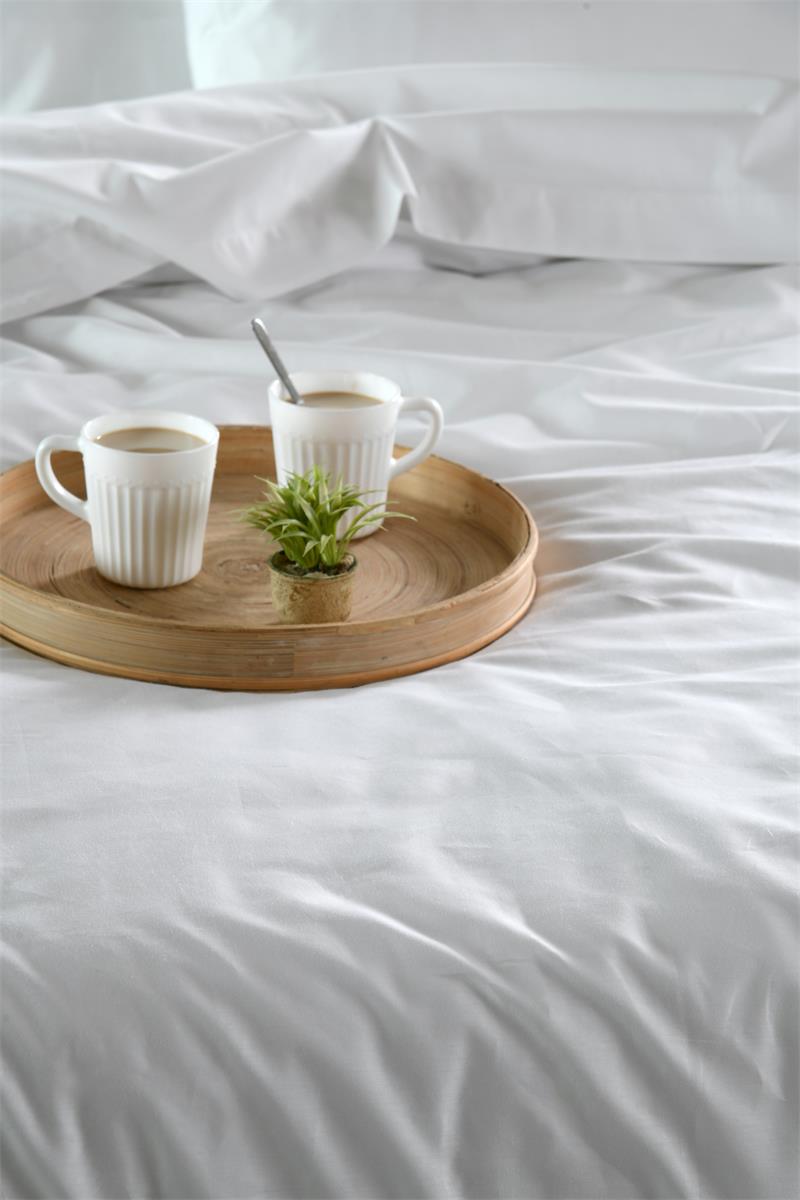Housse de couette 240 x 220 cm Elysée Blanc