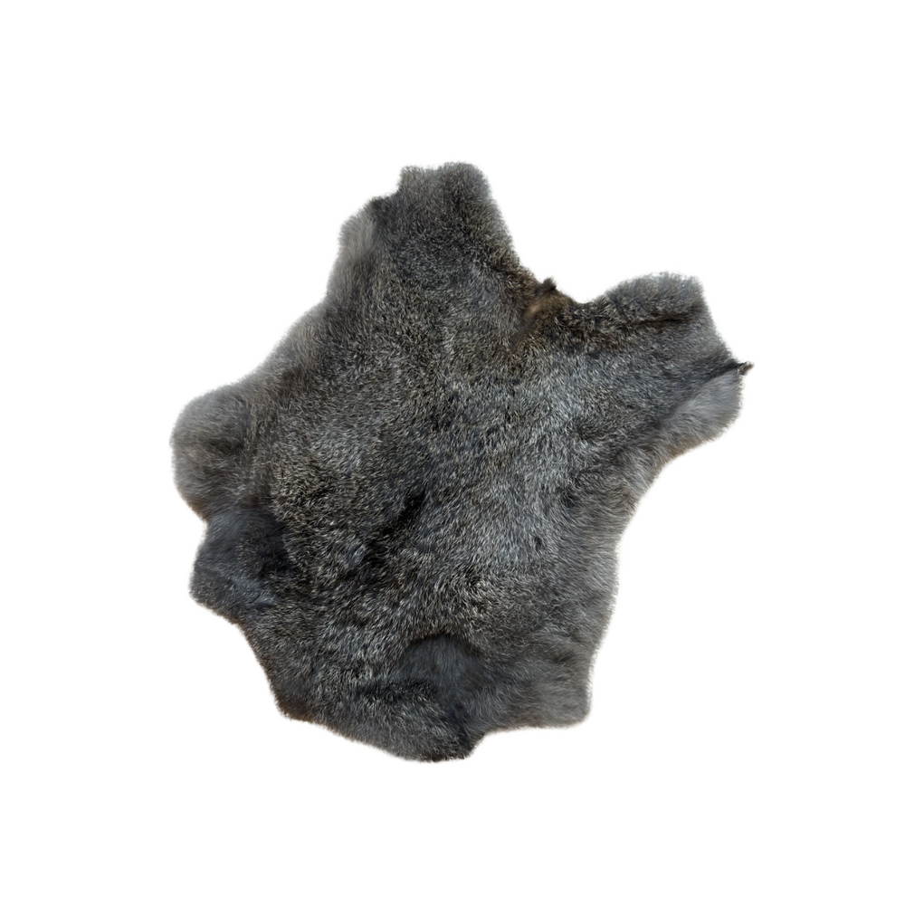 Peau de lapin marron