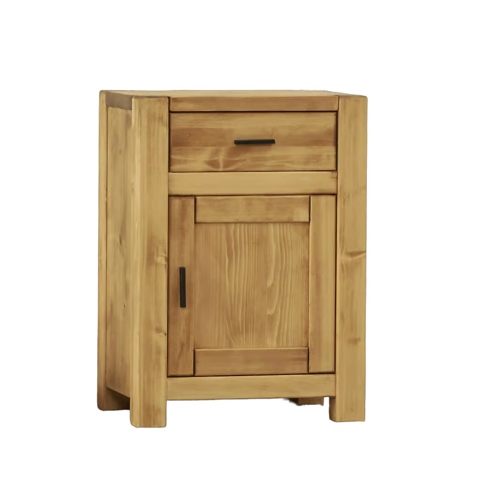 Confiturier Dibona une porte un tiroir en bois massif