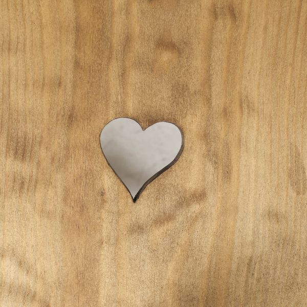 Tabouret en bois carré en pin massif cire teinté - Région