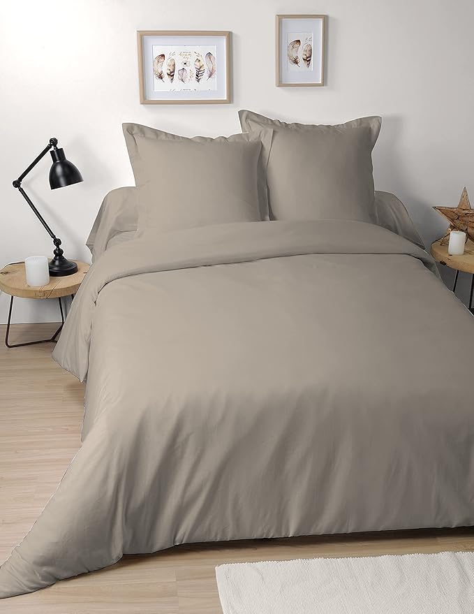 Housse de couette 260 x 240 cm Ficelle