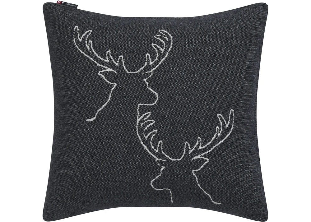 Coussin déhoussable 50x50cm Nova Cerfs