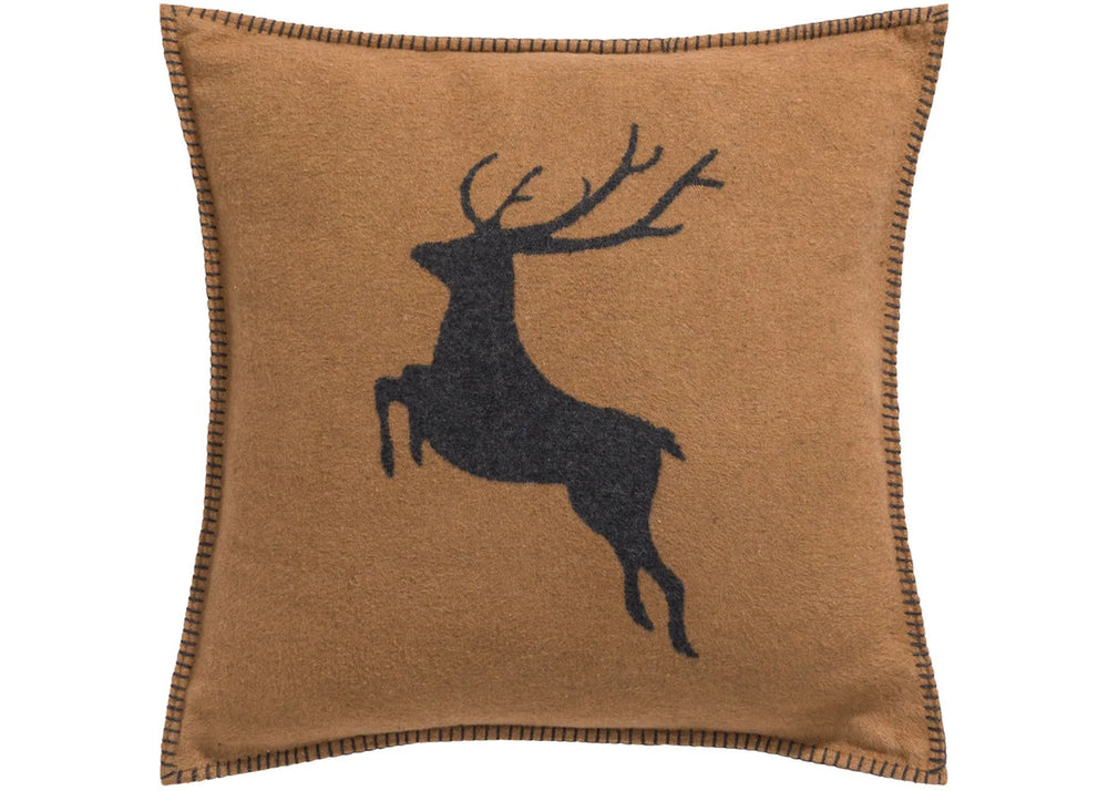 Coussin déhoussable 50x50cm Sylt Jumping Stag