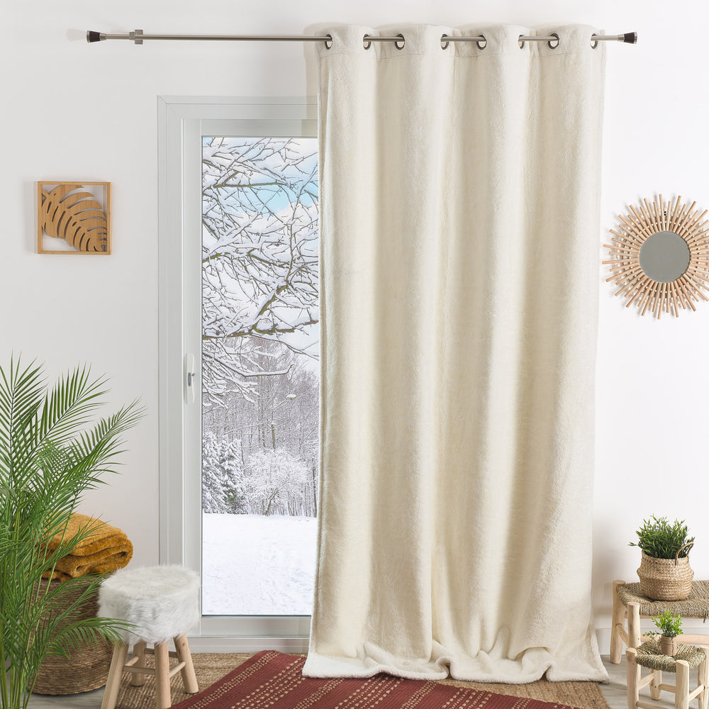 Rideau Bunny Blanc 140x260cm