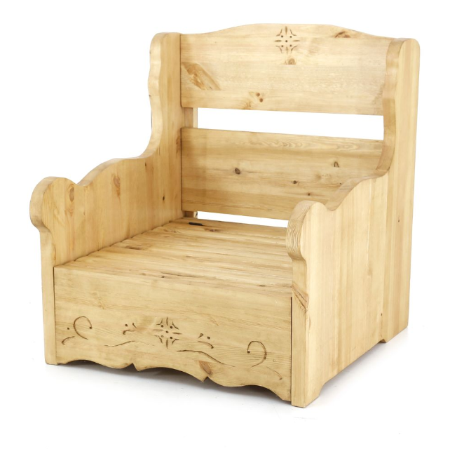 Fauteuil 1 place courchevel taupe