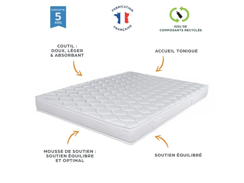 Matelas MONTANA Ebac 140x190