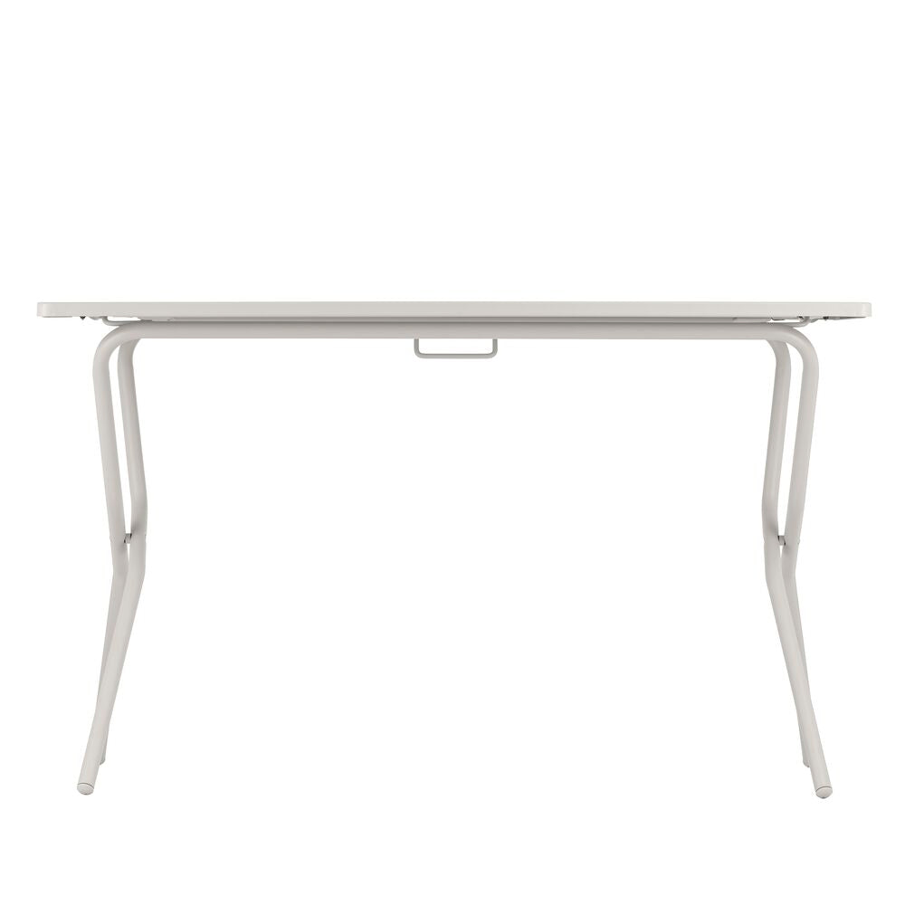 Table rectangle Balcony Acier Beige Seigle