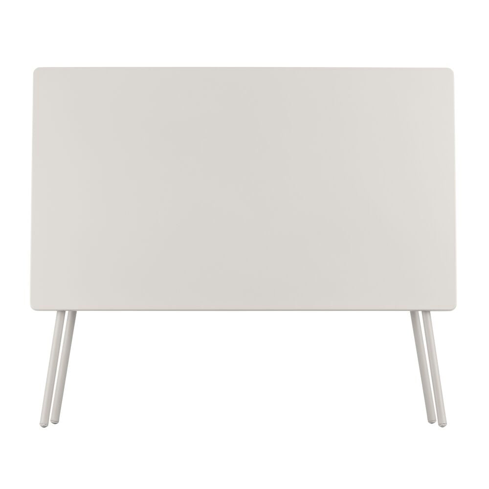 Table rectangle Balcony Acier Beige Seigle
