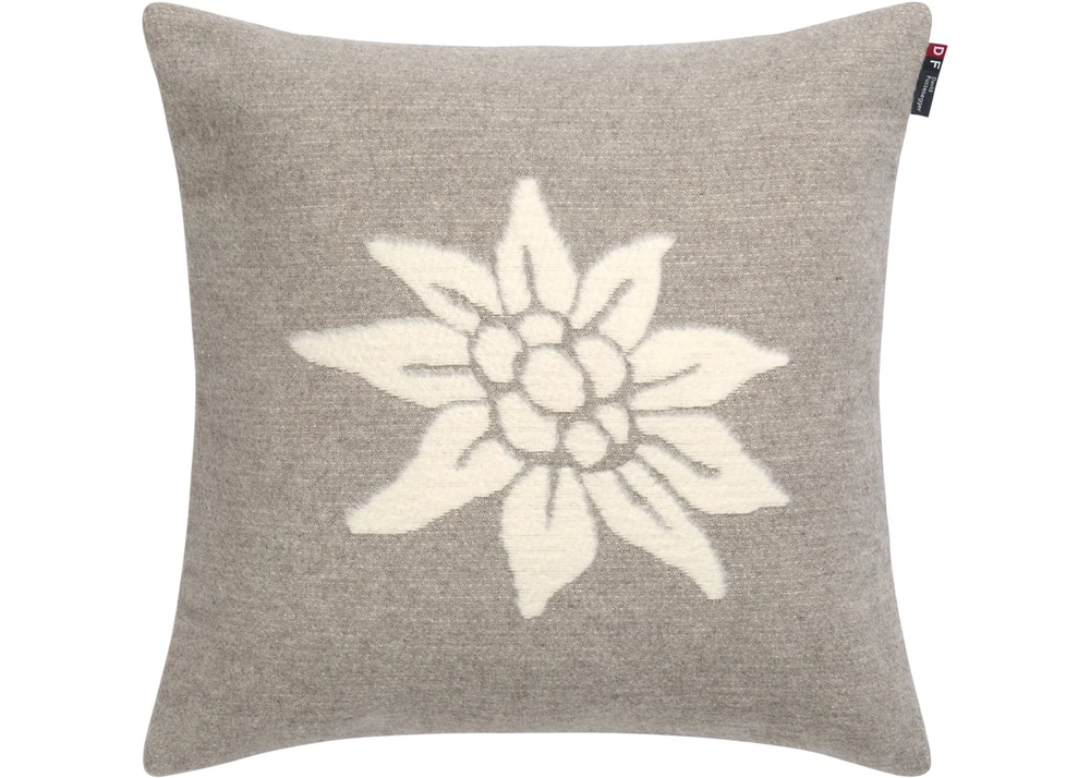 Coussin déhoussable 40x60cm Carla Edelweiss
