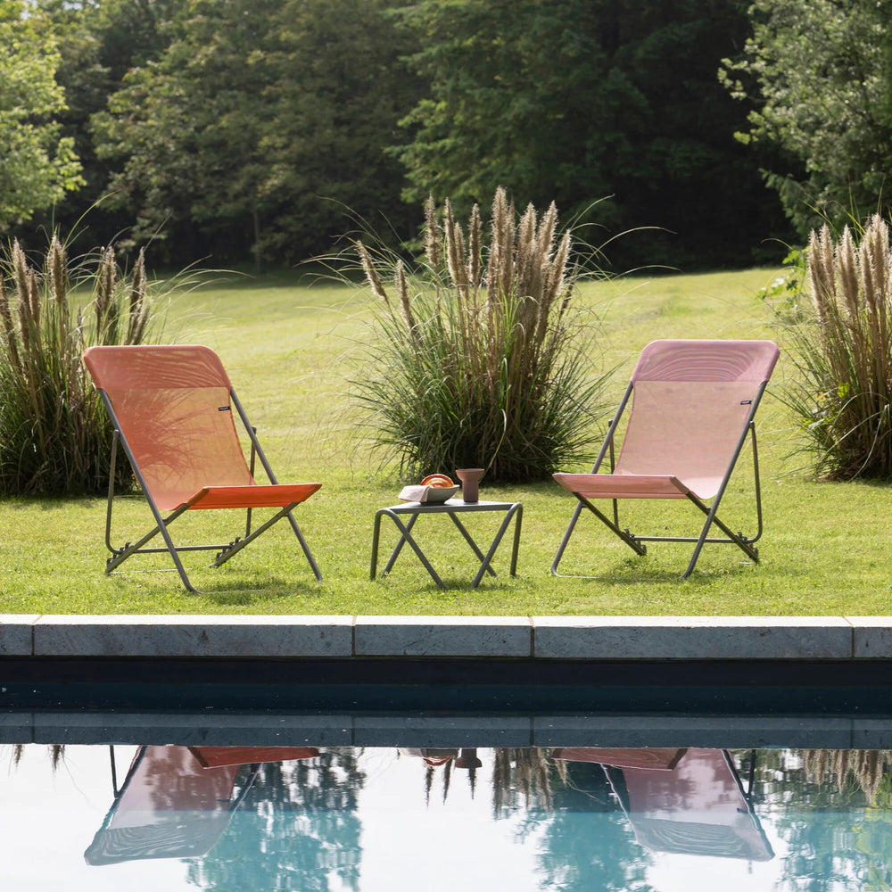 Transat pliants multi-positions Maxi Transat Batyline® Iso Orange Clementine