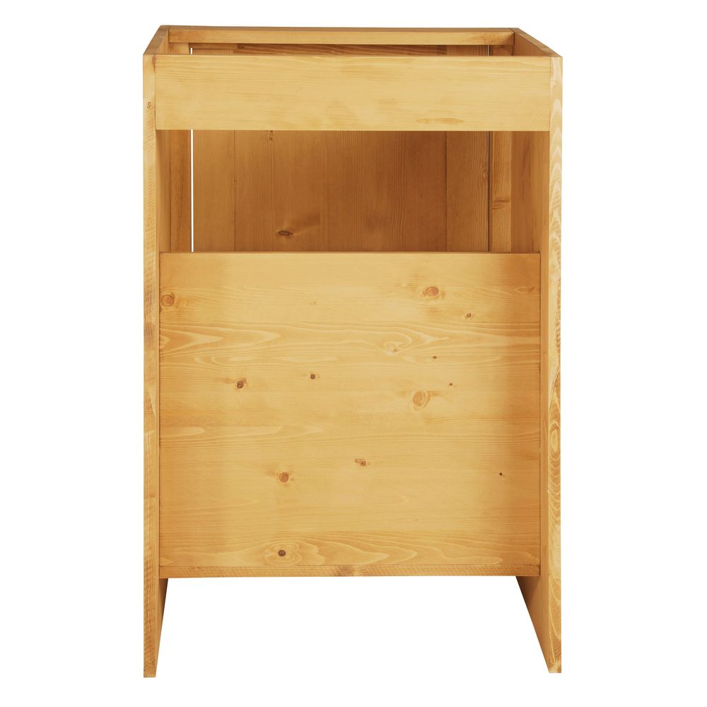 Meuble bas sous évier 60cm 1 porte ouverture à droite