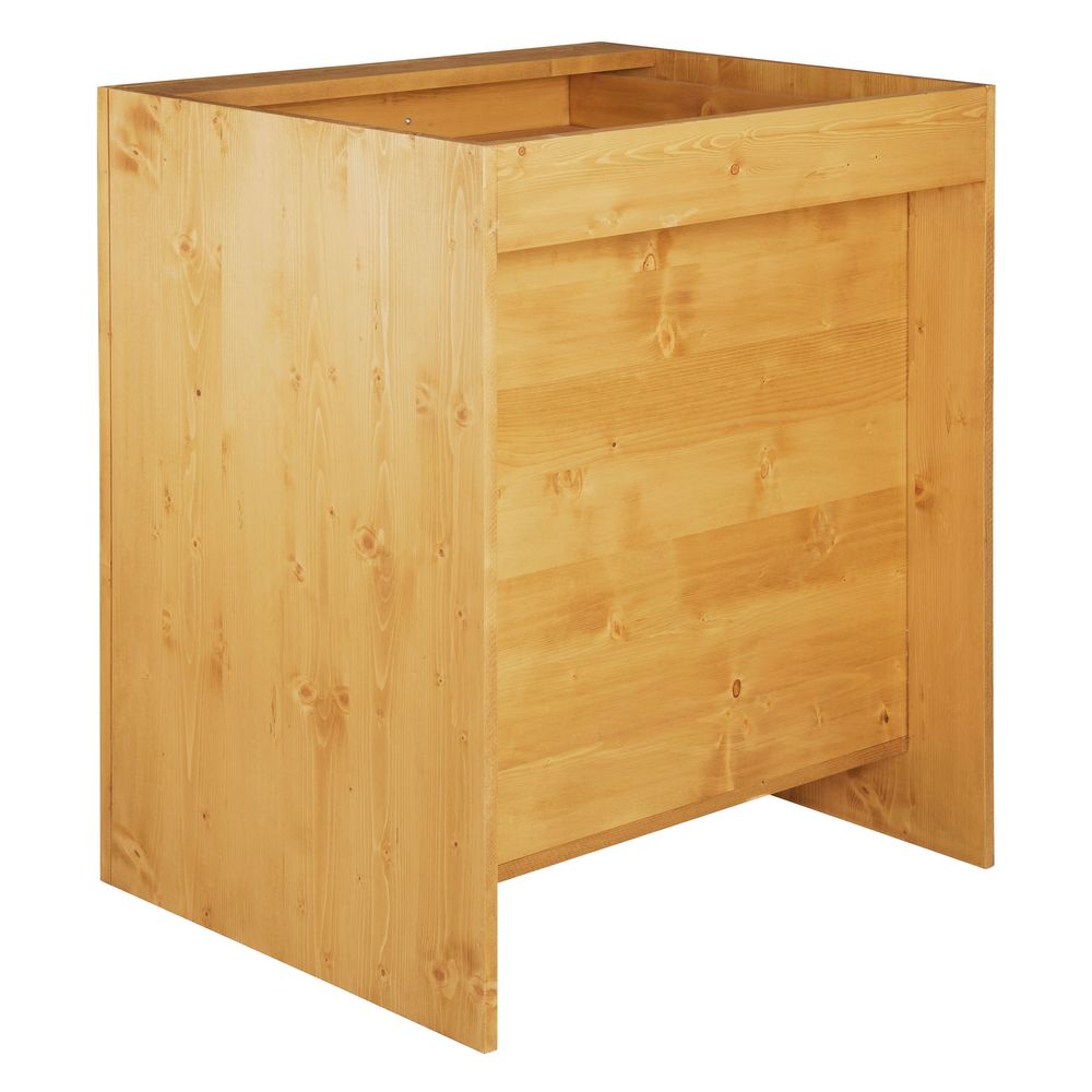Meuble bas pin massif 80 cm ARAVIS