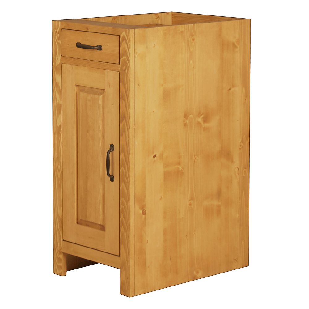 Meuble bas 40 cm 1 porte ouverture gauche, 1 tiroir ARAVIS