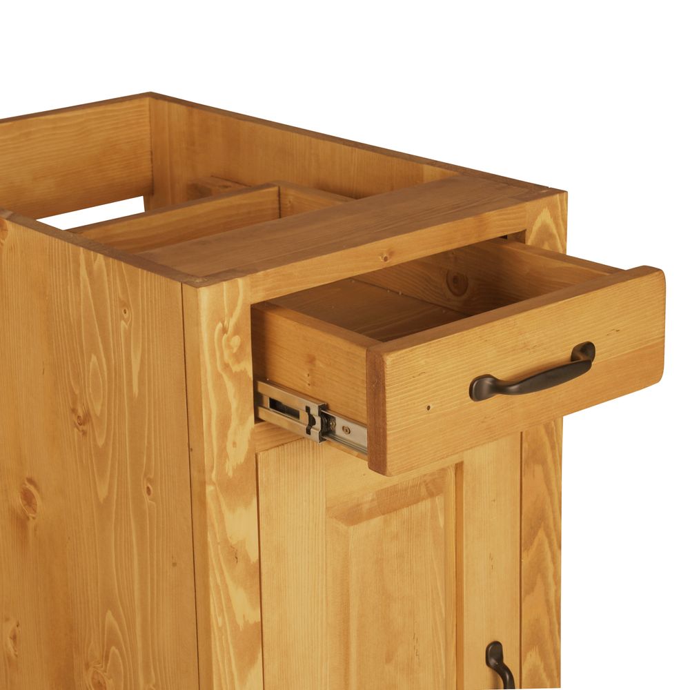 Meuble bas 40 cm 1 porte ouverture gauche, 1 tiroir ARAVIS