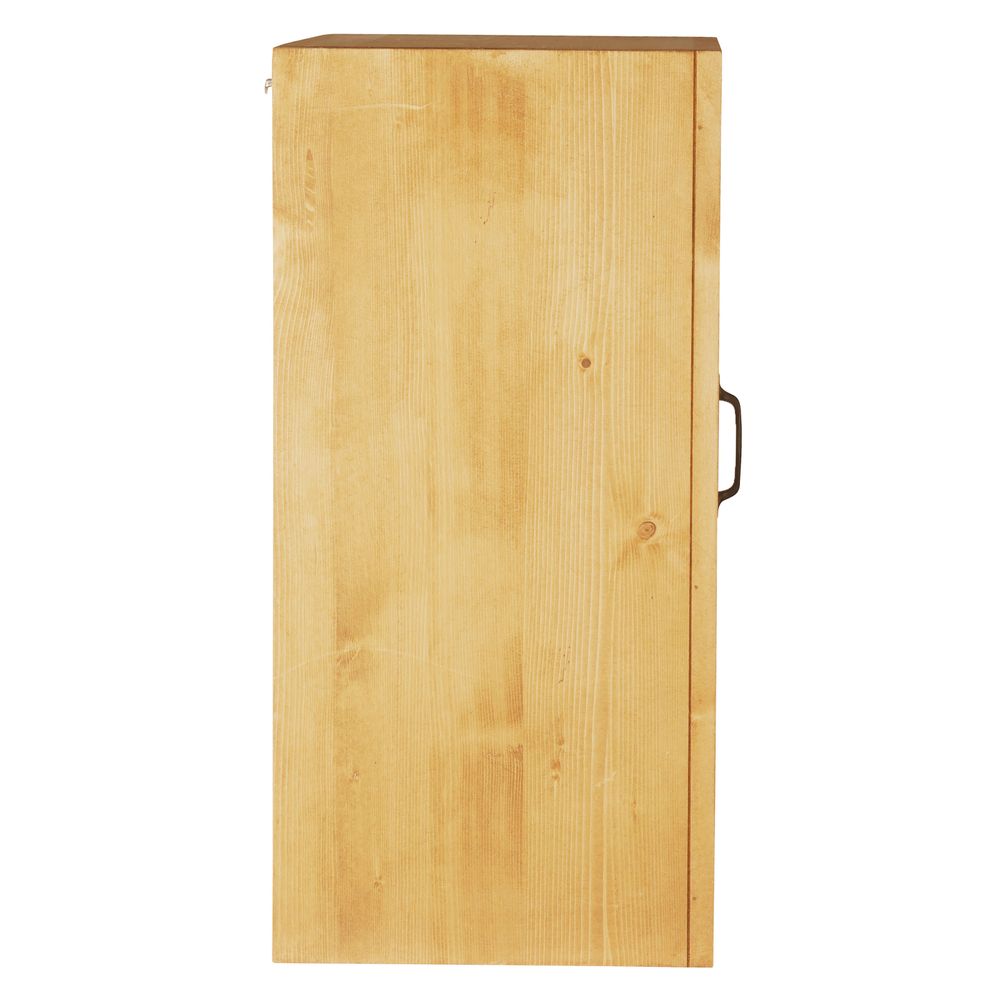 Meuble haut pin massif 40 cm 1 porte ouverture à droite Aravis