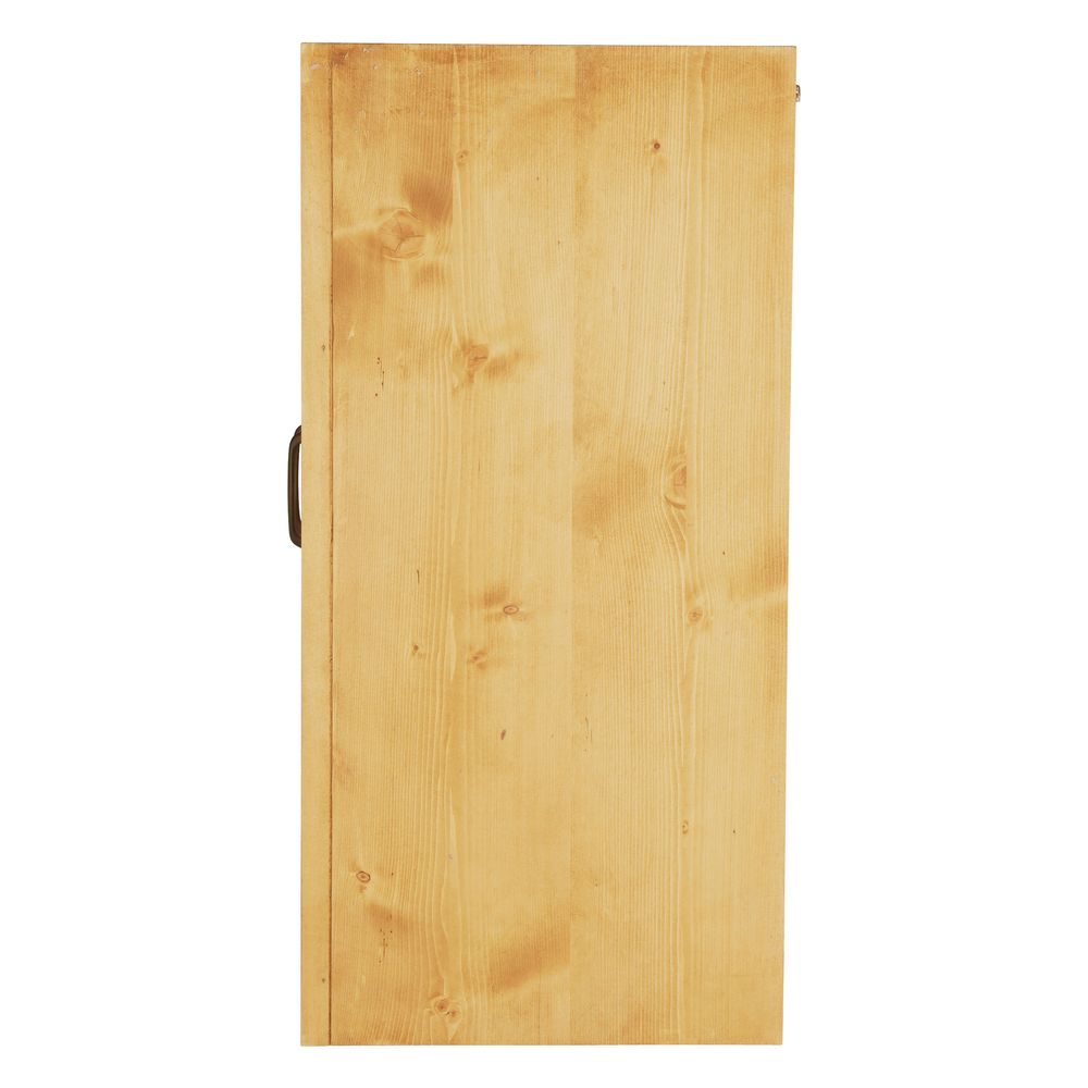 Meuble haut pin massif 80 cm 2 portes Aravis