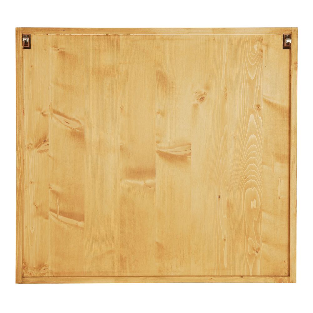 Meuble haut pin massif 80 cm 2 portes Aravis