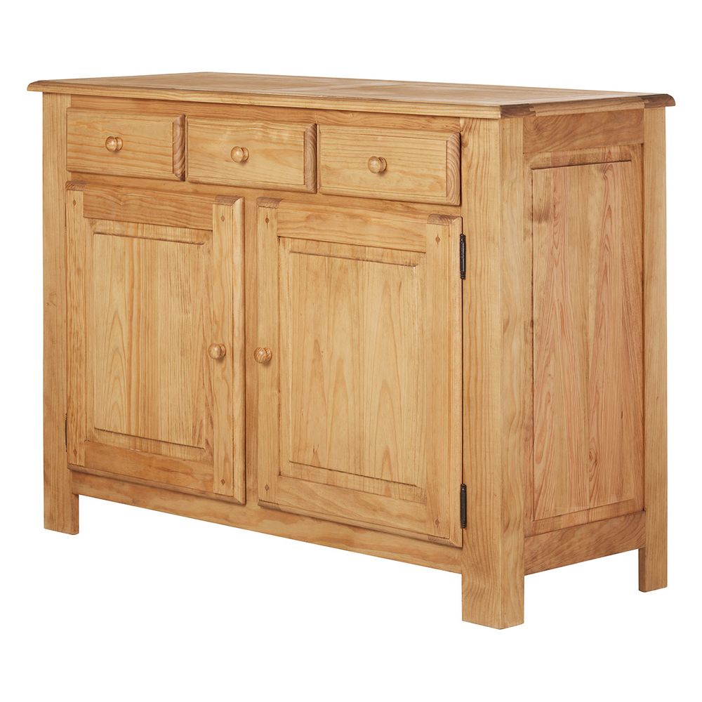 Enfilade en pin 2 portes 3 tiroirs Avoriaz