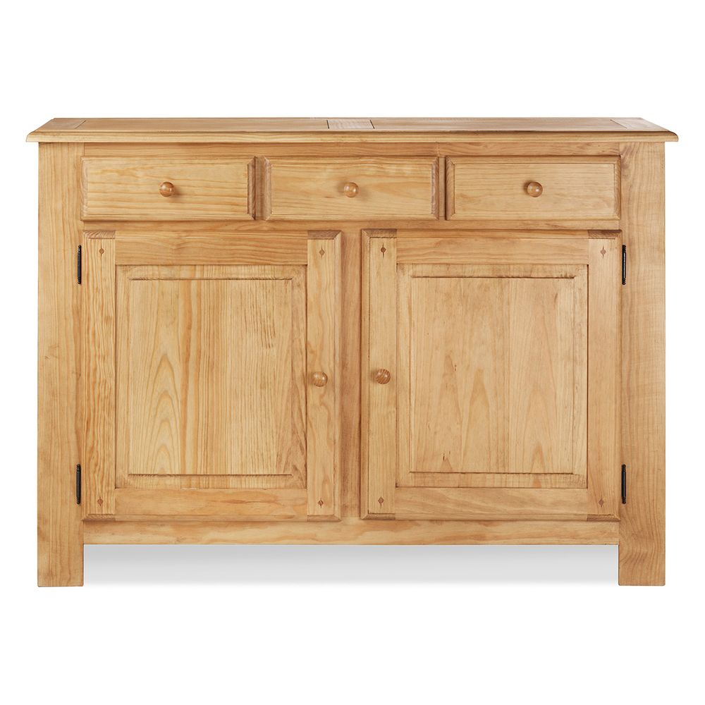 Enfilade en pin 2 portes 3 tiroirs Avoriaz