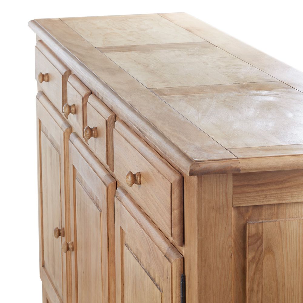 Enfilade bois pin massif rustique Avoriaz