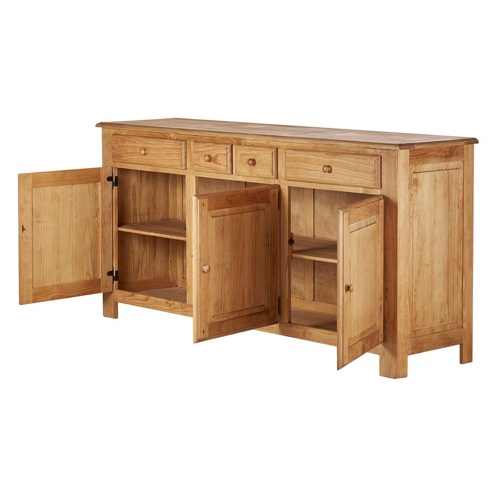 Enfilade bois pin massif rustique Avoriaz