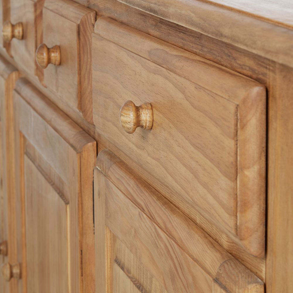 Enfilade bois pin massif rustique Avoriaz