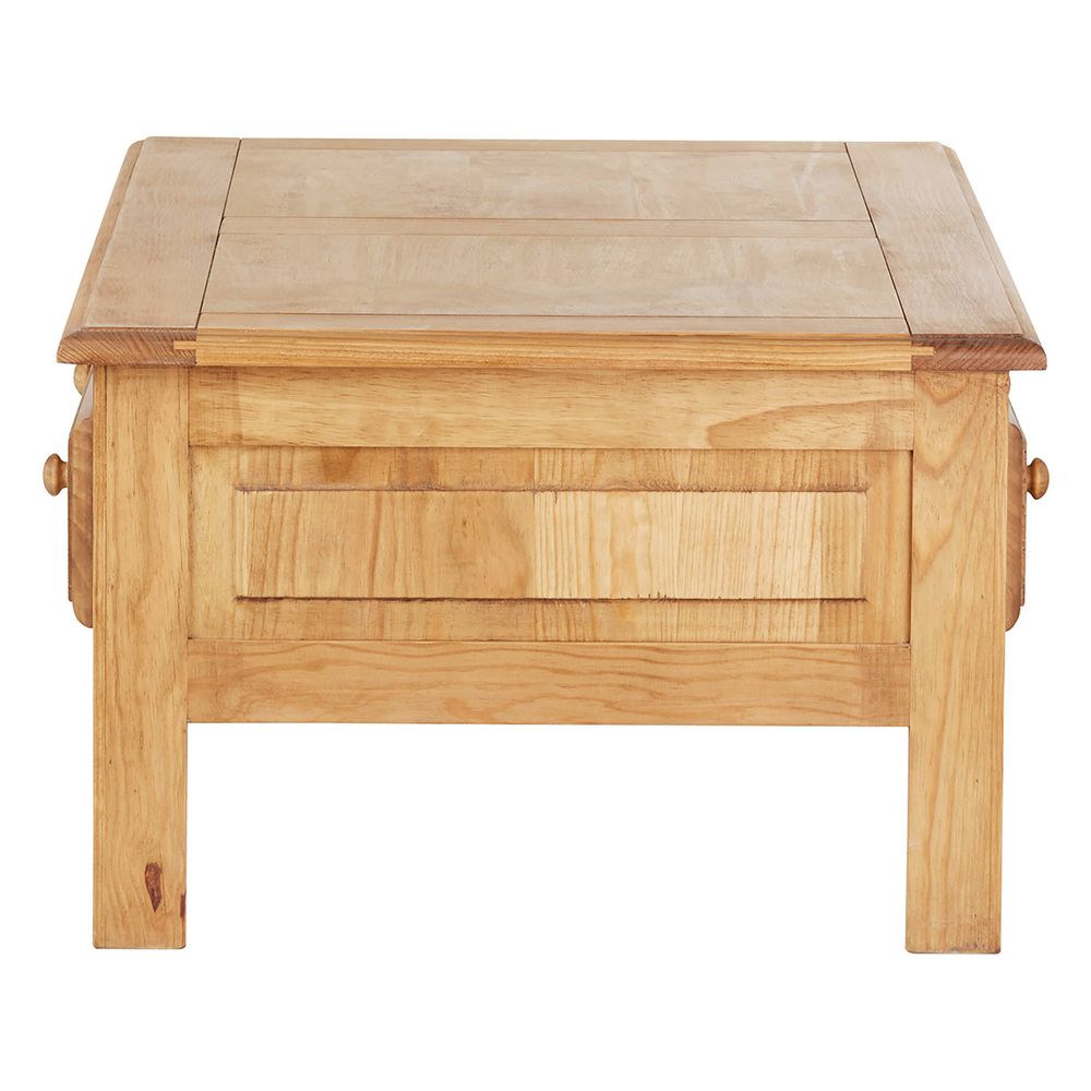 Table basse pin massif 115cm Avoriaz