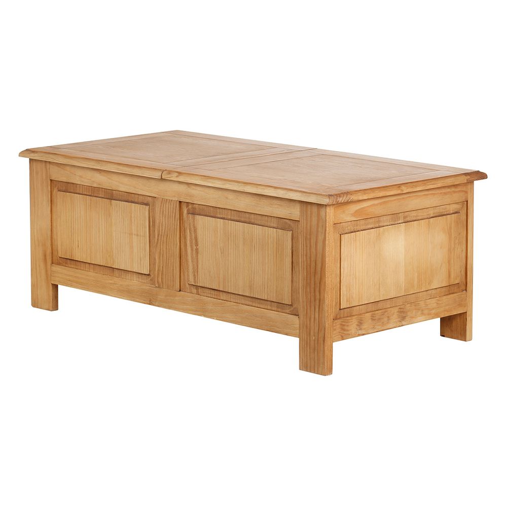 Table basse pin massif 130cm Avoriaz