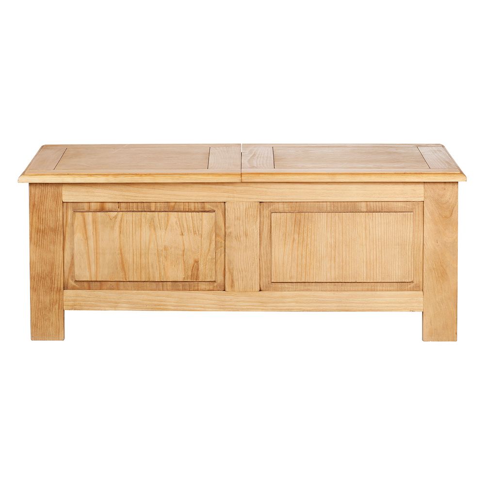 Table basse pin massif 130cm Avoriaz