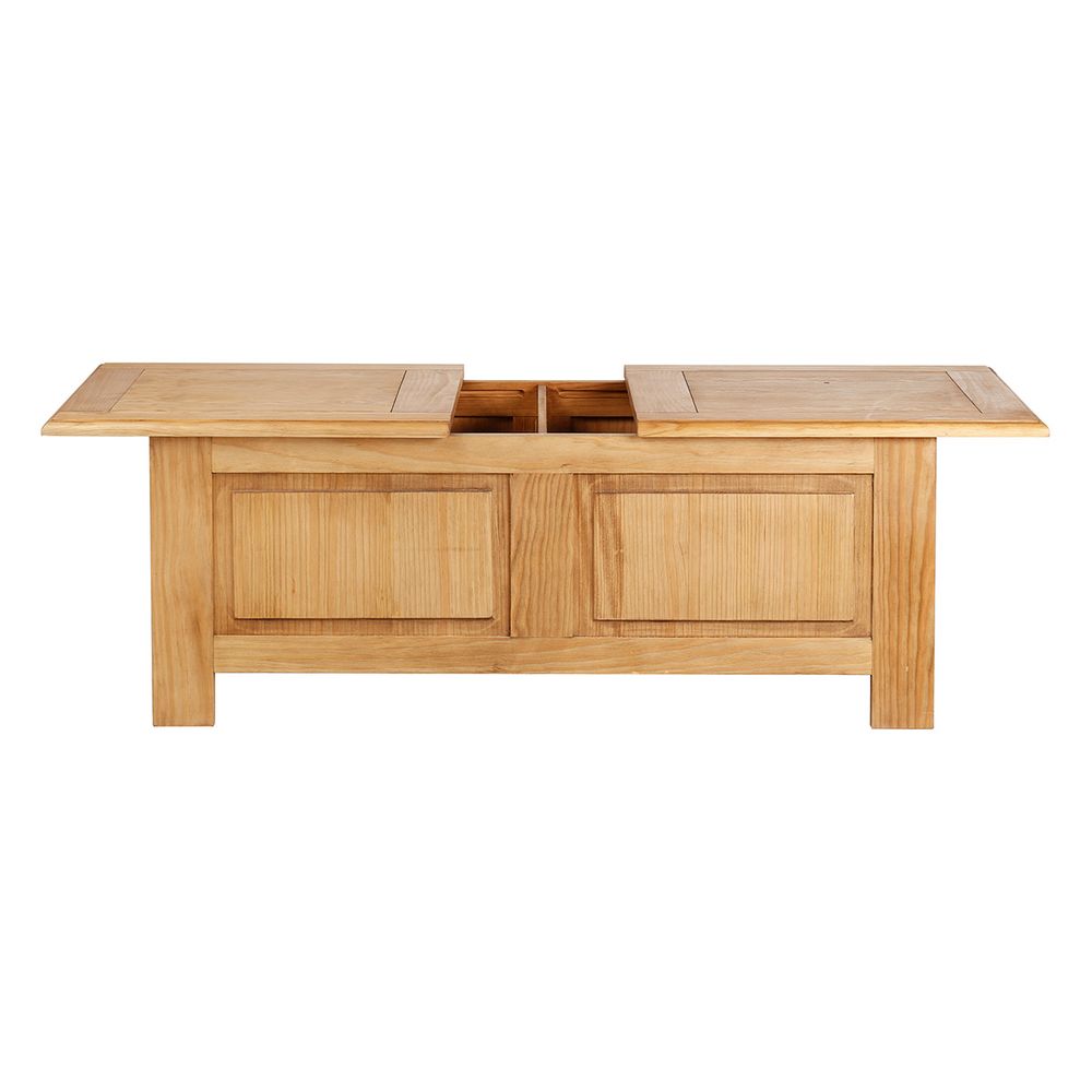 Table basse pin massif 130cm Avoriaz