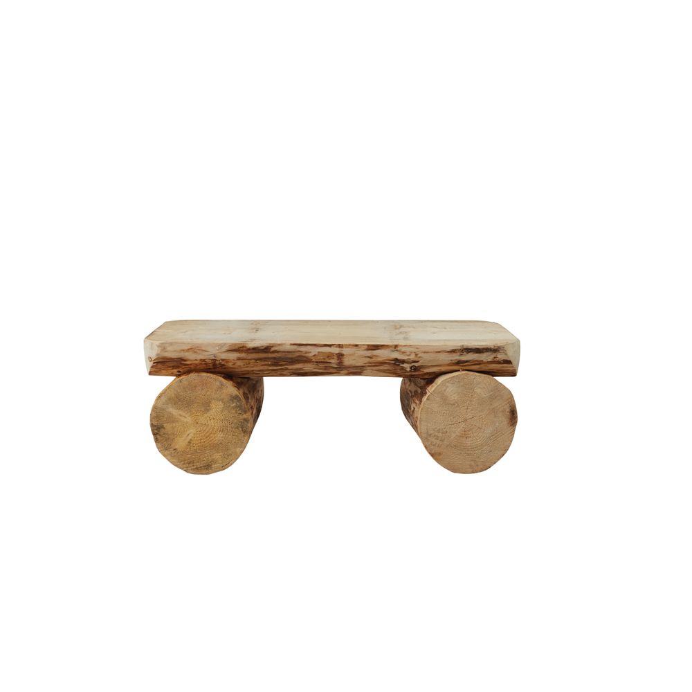 Banc en bois de sapin rustique 120 cm
