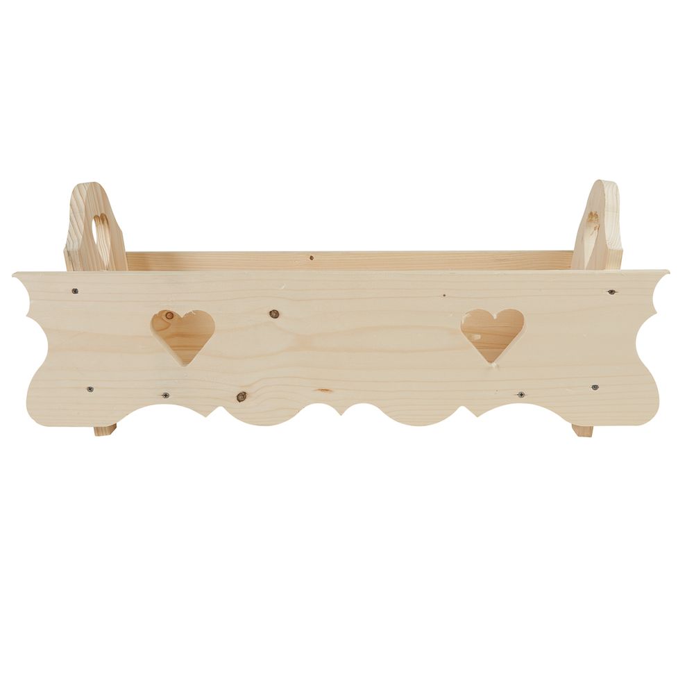 Jardinière cache-pot en bois 50 cm