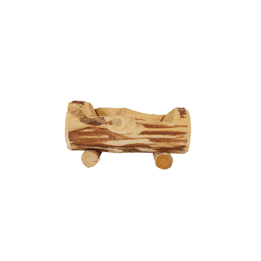 Jardinière rustique en bois 50 cm