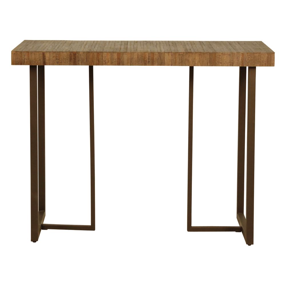 Table de bar teck recyclé 140cm