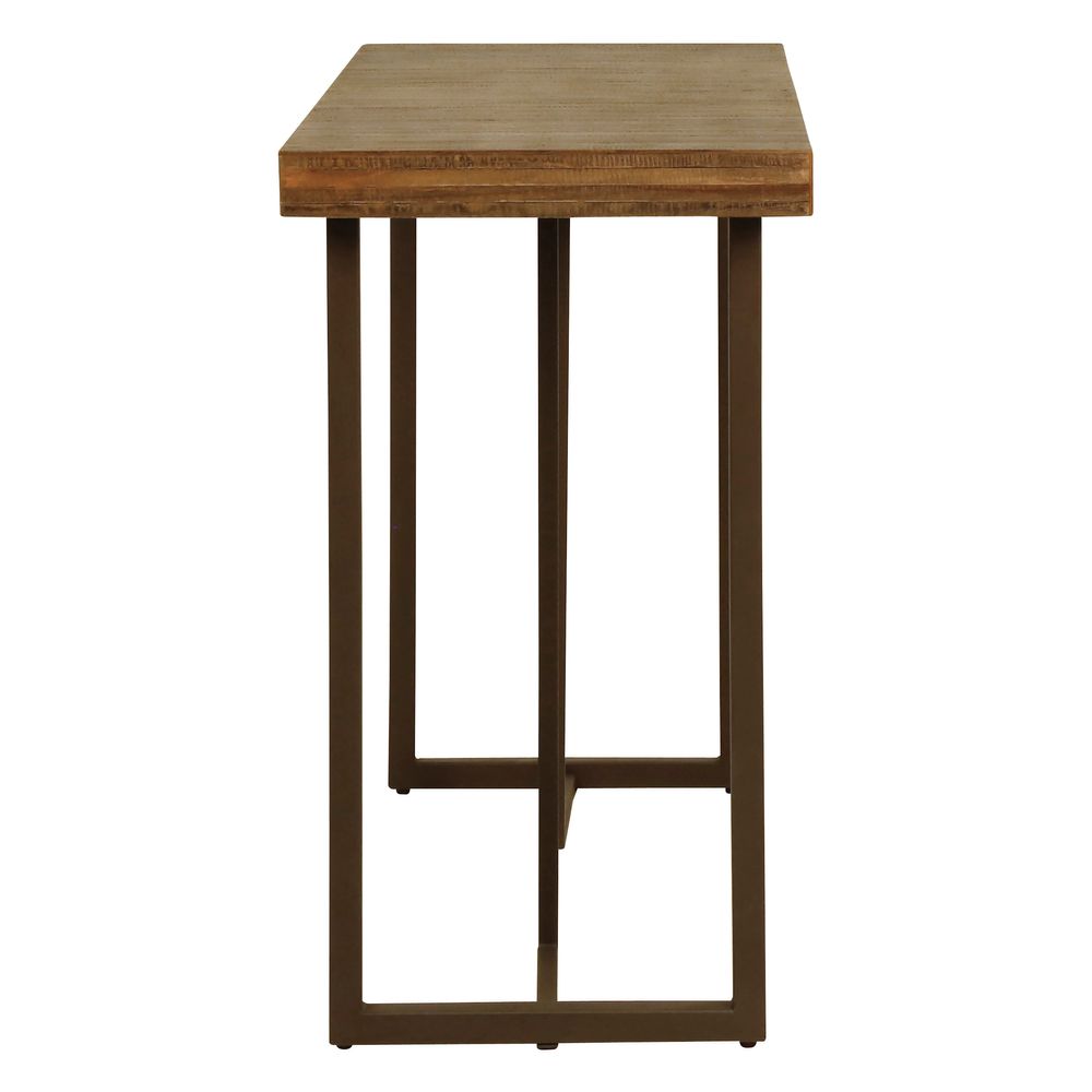 Table de bar teck recyclé 140cm