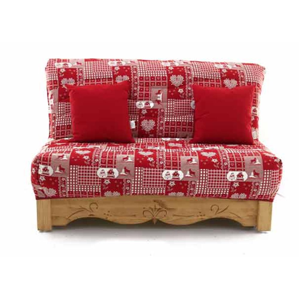 Housse de canapé BZ140 cervino rouge