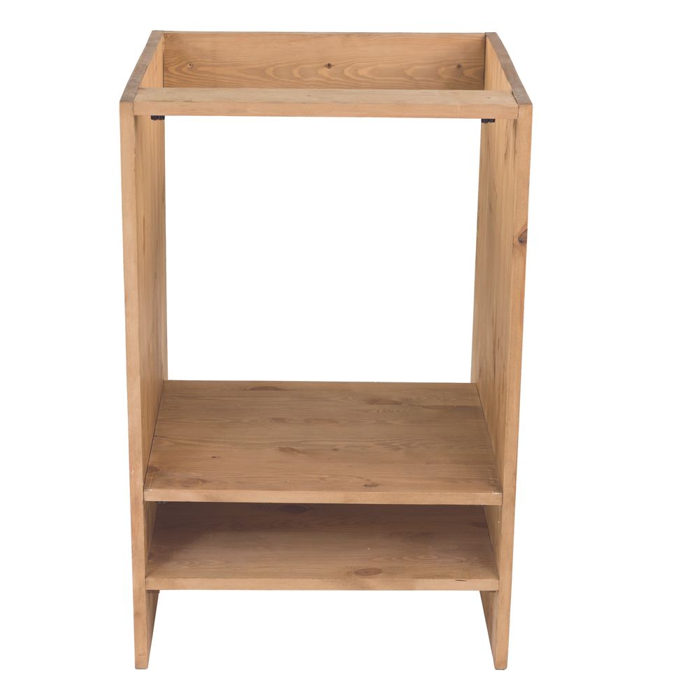 Meuble bas four encastrable en pin massif Chamonix