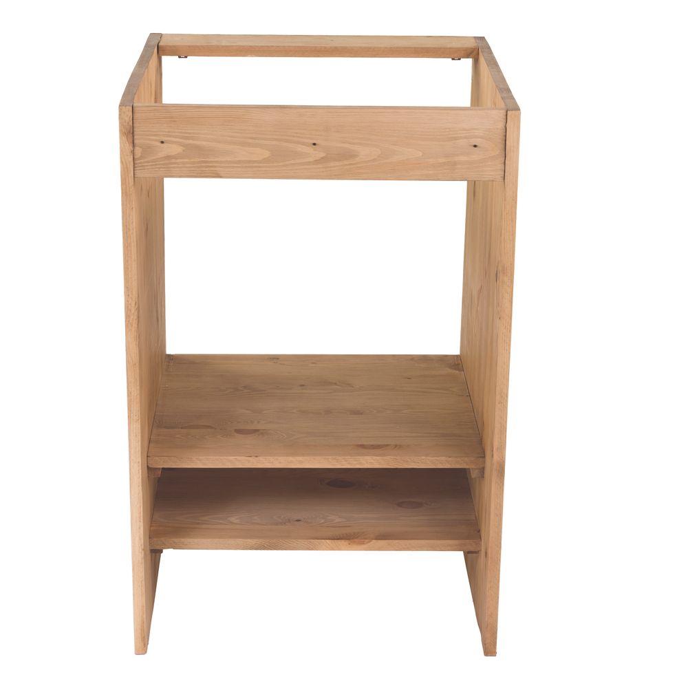 Meuble bas four encastrable en pin massif Chamonix