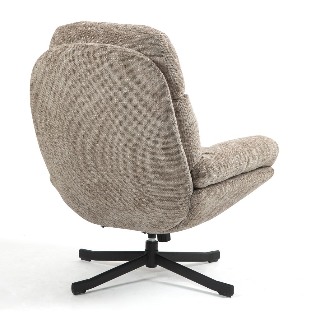 Fauteuil inclinable pivotant sable