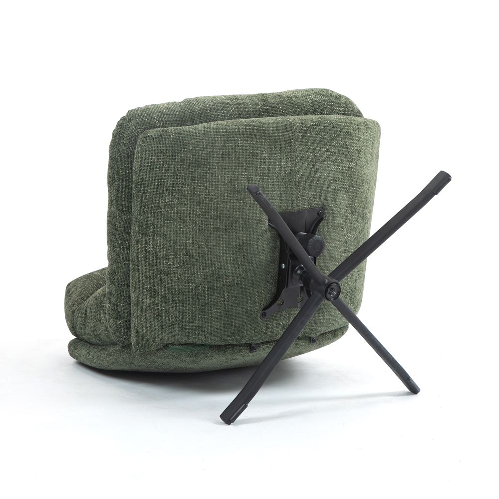 Fauteuil inclinable pivotant vert