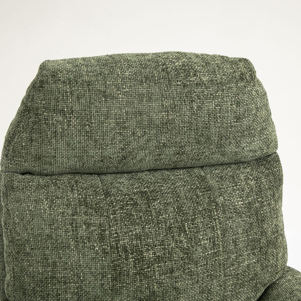 Fauteuil inclinable pivotant vert