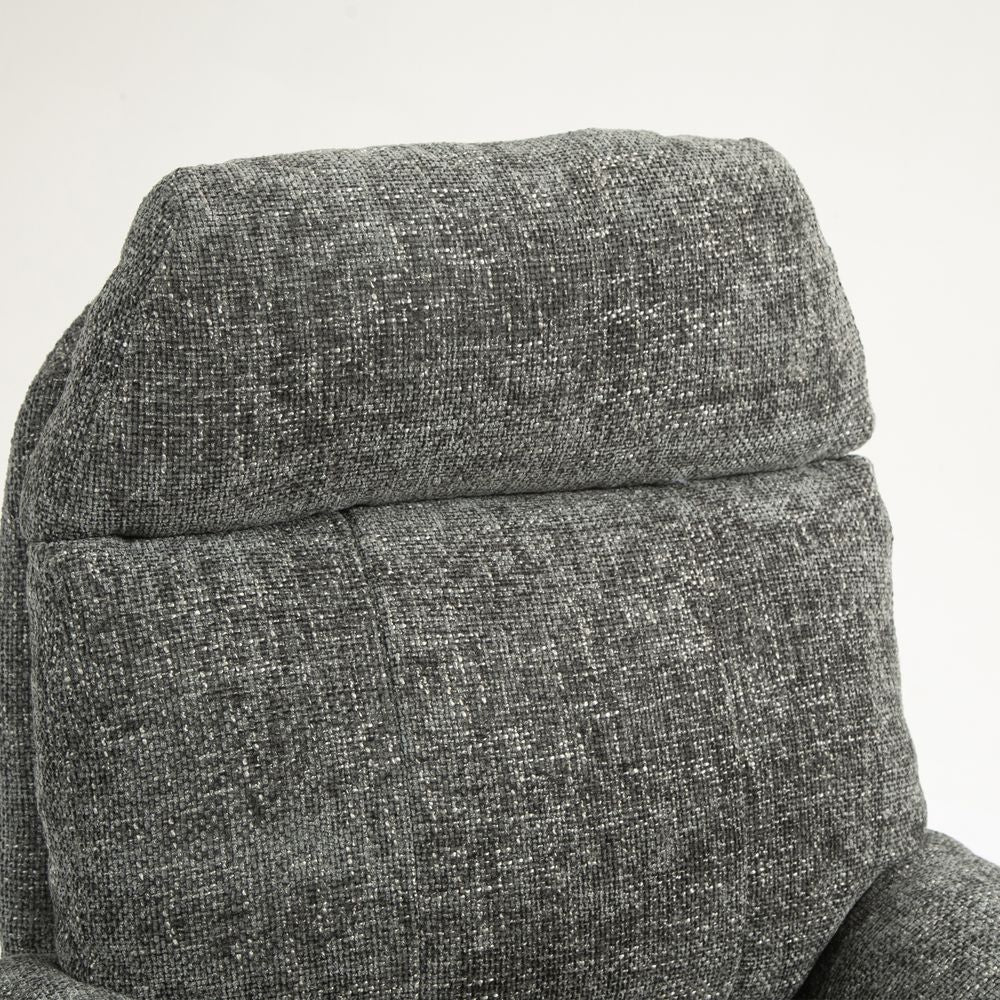 Fauteuil inclinable pivotant gris