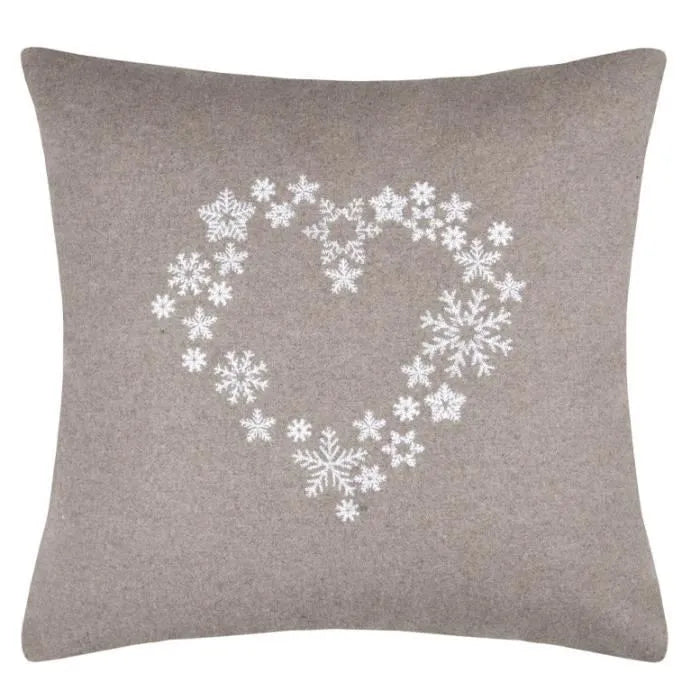 Coussin Arly Taupe 40x40cm